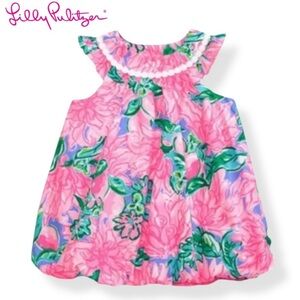 EUC Lilly Pulitzer 6-12 month dress with diaper cover